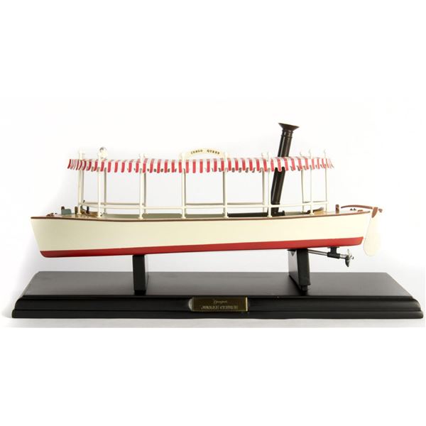 A Jungle Cruise Congo Queen Boat Model.