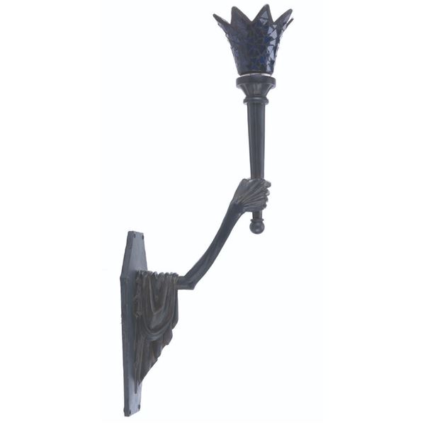 A Disneyland 50th Anniversary Haunted Mansion Sconce.