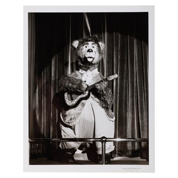 A Country Bear Jamboree Publicity Photo.