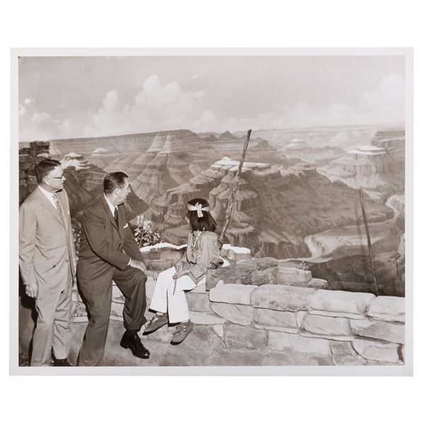 A Grand Canyon Diorama Dedication Photo.