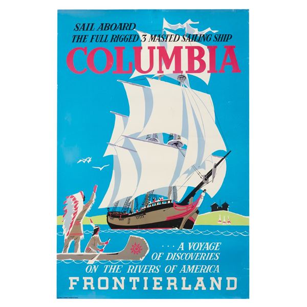 A Columbia 40th Anniversary Attraction Poster.