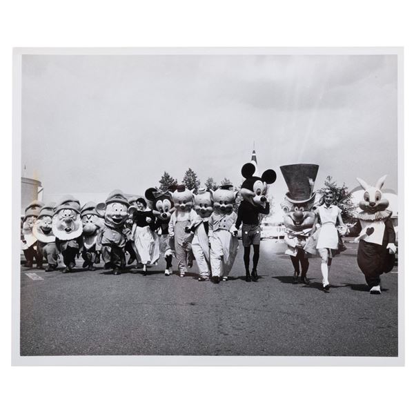 A Characters of Disneyland Publicity Photo.