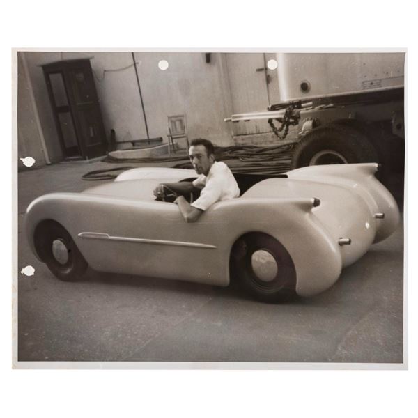 An Early Autopia Prototype Vehicle Photo.