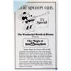 Image 3 : A Magic Kingdom Club "The Magic of Walt Disney World" Press Release.