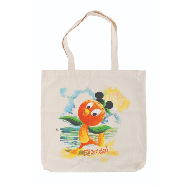 A Florida Orange Bird Tote Bag.