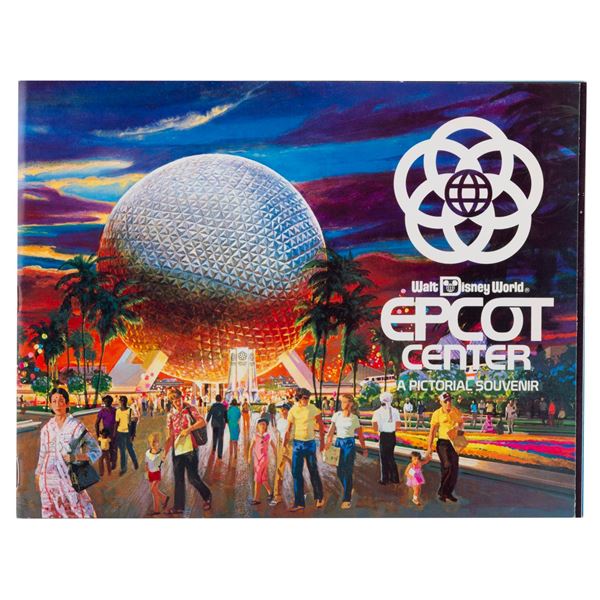 A Pre-Opening Walt Disney World EPCOT Center Booklet.