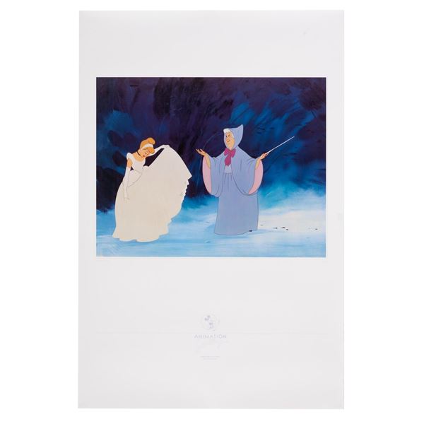 A Disney-MGM Studios "Cinderella" Poster Print.