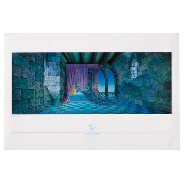 A Sleeping Beauty Fairies Animation Gallery Print.