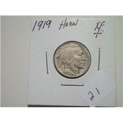 1919  BUFFALO NICKEL