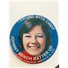 Image 1 : I swung with Cindy vintage pin