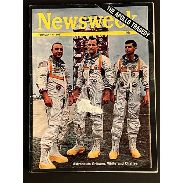 Newsweek Apollo Tragedy 1967 magazine