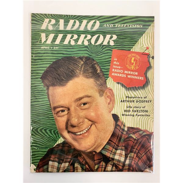 Radio and Television Mirror Magazine April 1949 Arthur Godfrey Cover