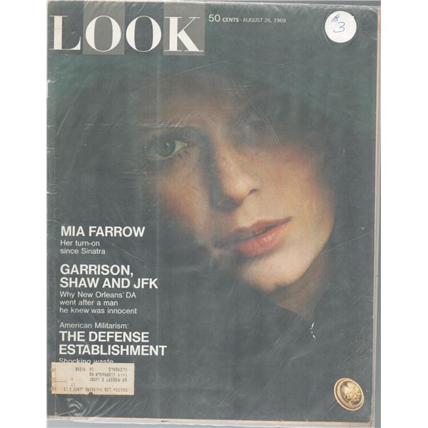 Mia Farrow Look Magazine Aug. 26, 1969
