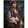 Image 1 : Pirates of the Caribbean Johnny Depp signed photo