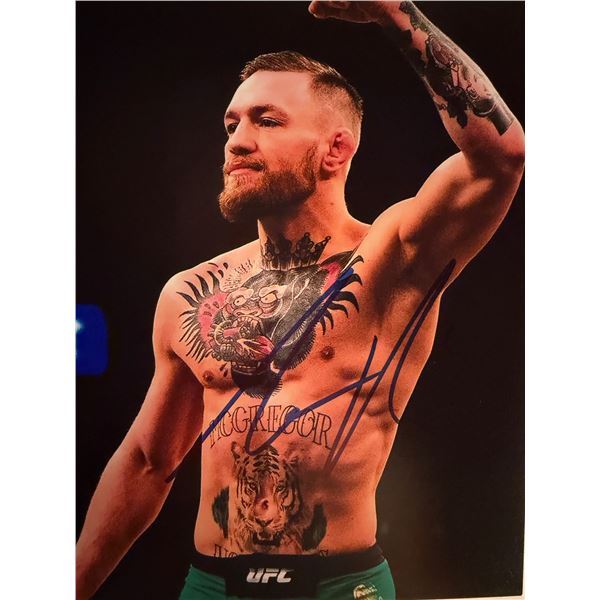 UFC Conor McGregor signed photo