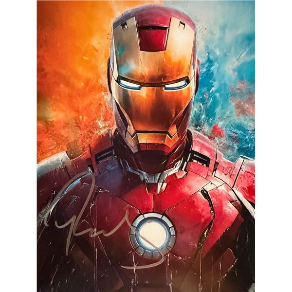 Iron Man Robert Downey Jr signed photo