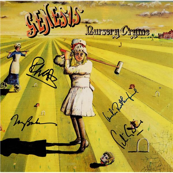 Genesis signed album