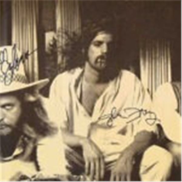 The Eagles signed insert poster