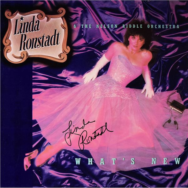 Linda Ronstadt Whatâ€™s New signed album
