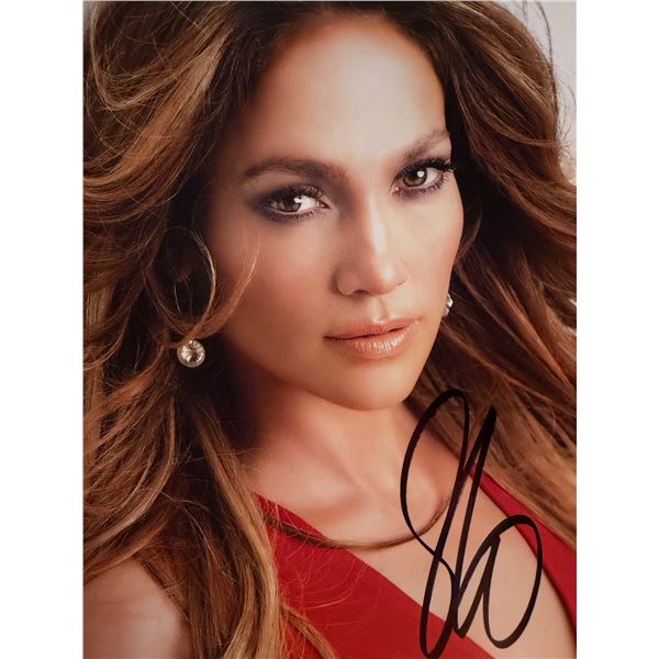 Jennifer Lopez signed photo