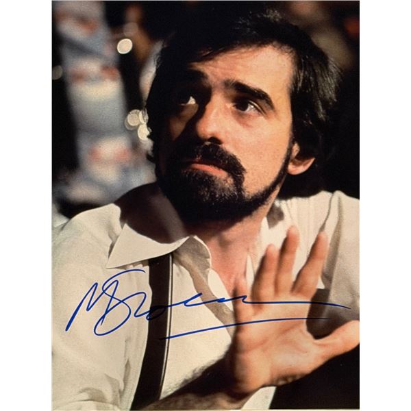 Taxi Driver Director Martin Scorsese signed photo