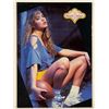 Image 1 : Stacie Gianettoni Bench Warmer Swimsuit Models 1992 Collector Card.