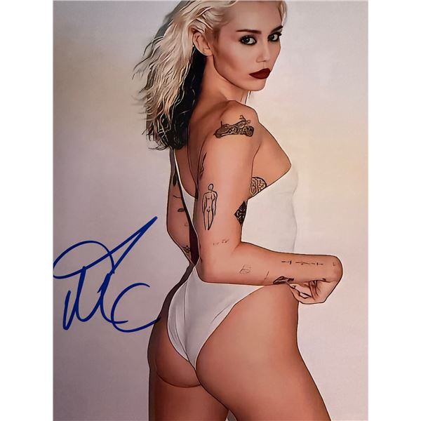 Miley Cyrus signed photo