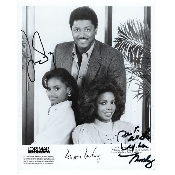 Knots Landing June Williams and Lynne Moody Signed Photo