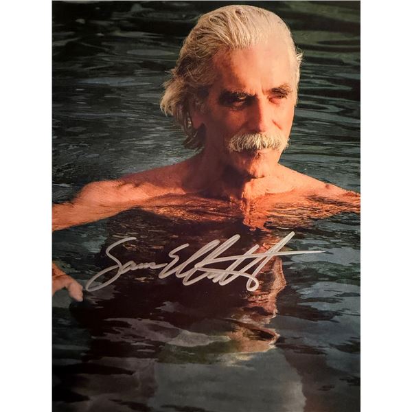 Landman Sam Elliott signed photo