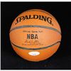 Image 1 : New York Knicks John Wallace Signed Mini Spalding 5" NBA Basketball JSA Authenticated