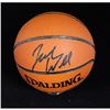 Image 3 : New York Knicks John Wallace Signed Mini Spalding 5" NBA Basketball JSA Authenticated