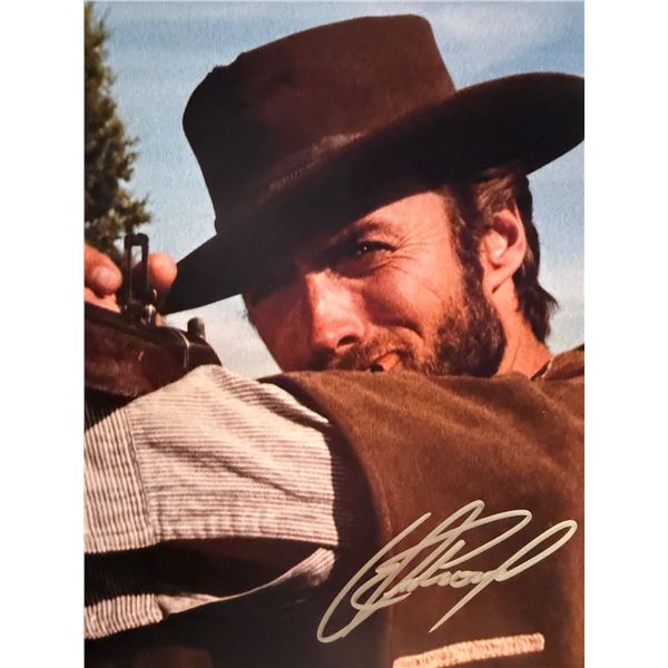 The Outlaw Josey Wales Clint Eastwood signed photo