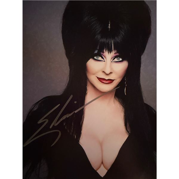 Elvira, Mistress of the Dark signed photo