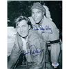 Image 1 : Daniel Boone Fess Parker and Don Pedro Colley signed photo. JSA Authenticated