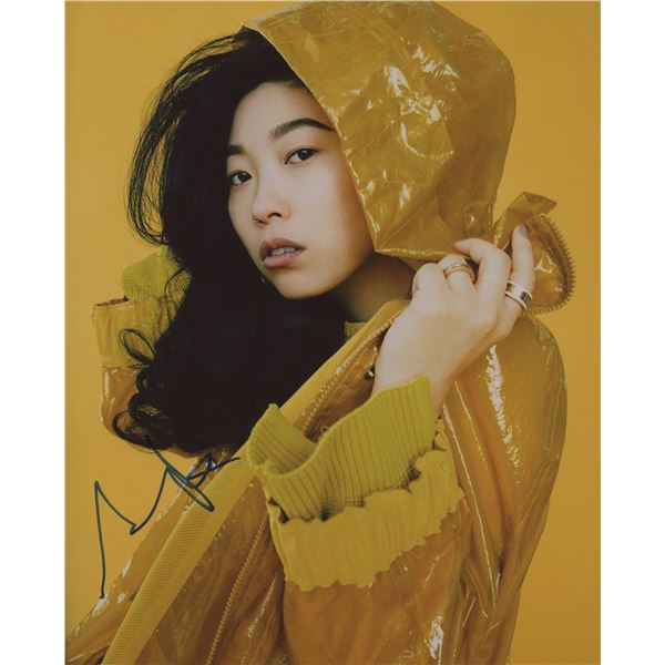 Crazy Rich Asians Awkwafina signed photo