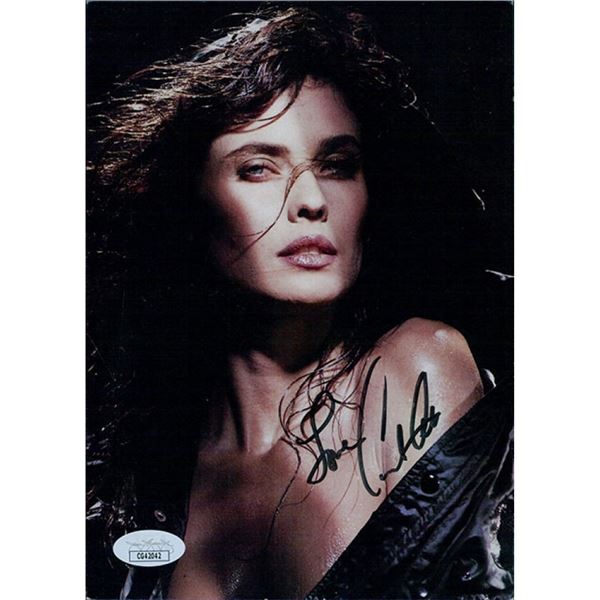 Model Carol Alt signed photo. JSA Authenticated
