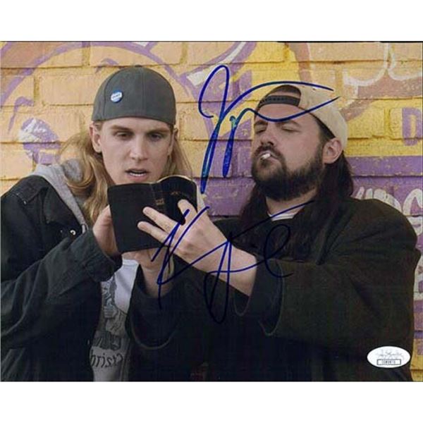 Clerks II Jason Mewes and Kevin Smith signed photo. JSA Authenticated