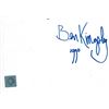 Image 1 : Ironman Ben Kingsley signed photo card