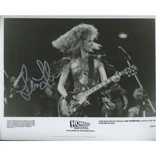 Howard The Duck Lea Thompson signed movie photo