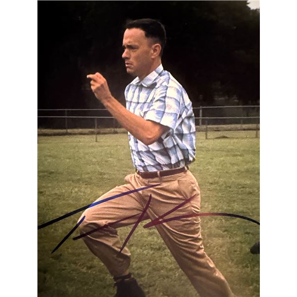 Forrest Gump Tom Hanks signed photo