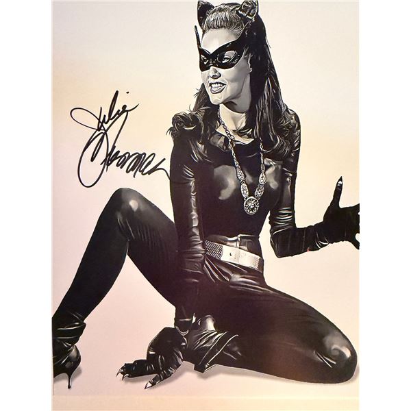 Catwoman Julie Newmar signed photo