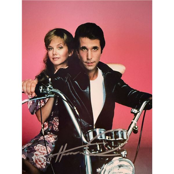 Happy Days Henry Winkler signed photo
