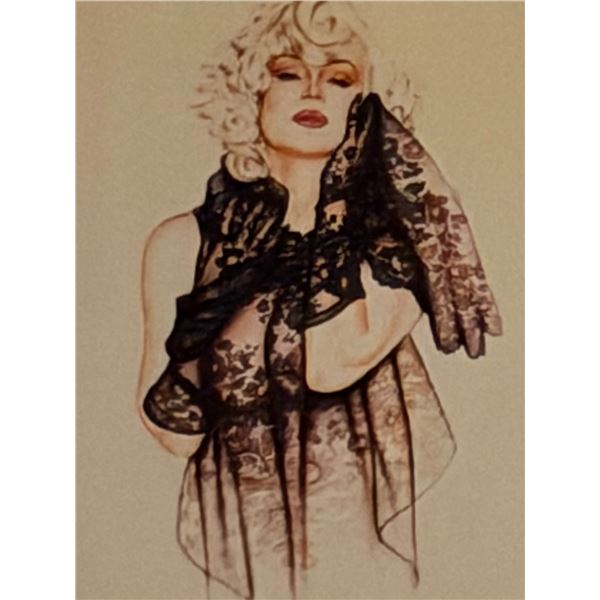 Artist Olivia DeBerardinis Pin Up 1992 Collector Card