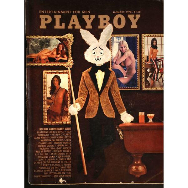 Playboy Magazine January 1972 Issue