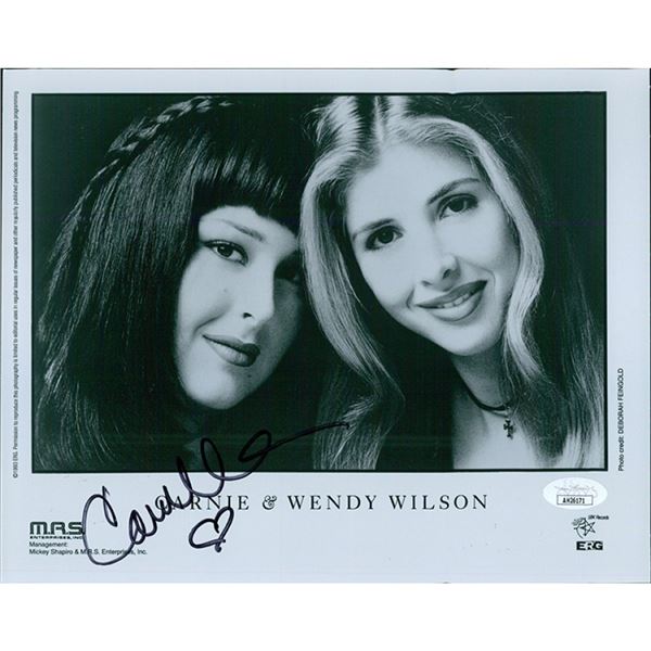 Wilson Phillips Carnie Wilson signed promo photo. JSA Authenticated
