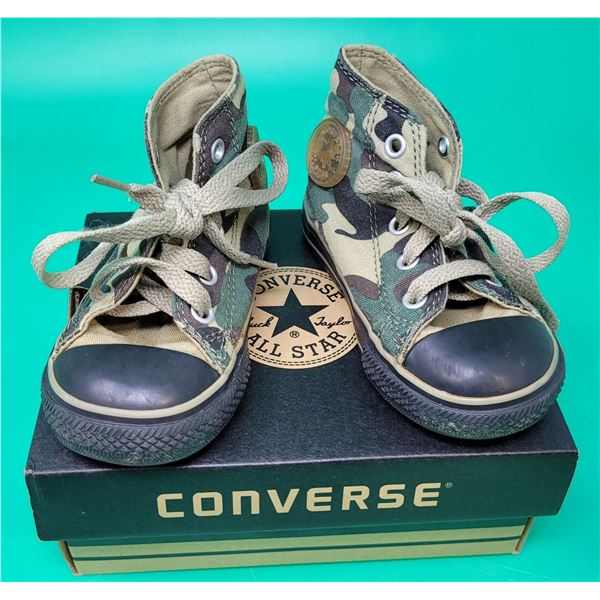 Infant Converse Camo Hi-Top Shoes