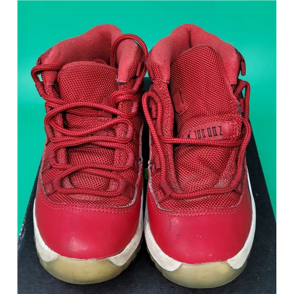 Children's Nike Jordan Gym Red/Black-White 11 Retro BP Shoes