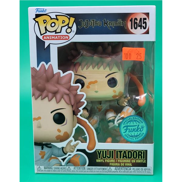 Jujutsu Kaisen Yuji Itadori Funko Pop! Vinyl Figure