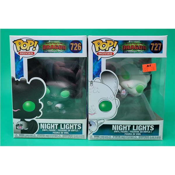2 How to Train Your Dragon Funko Pop! Vinyl Figures
