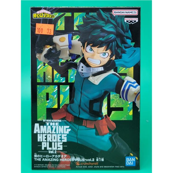 Bandai Namco My Hero Academia The Amazing Heroes Plus Izuku Midoriya Figure